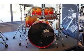 DS DRUM - REBEL CS MAPLE DRUMSTEL - NATURAL TO YELLOW/RED FADER